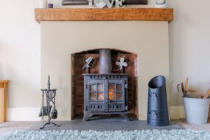 Log Burner- click for photo gallery